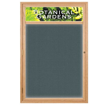 United Visual Products Open Faced Traditional Rounded Corkboard UV640ARC-BLACK-BLSPRU